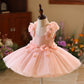 Robe de mariée pour fille de fleur, robe de princesse haut de gamme pour enfants