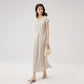 Short Sleeve Waist-controlled Elegant Graceful Commuter Dress
