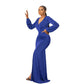 Casual Long Sleeve Solid Color Women's Clothing Dress