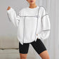 Fashion Casual Loose Round Neck Long Sleeve Women's Sweater