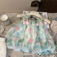 Camisole Bud-waisted Shorts Two-piece Set Dress Suit