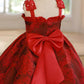 Red Zhuazhou Clothes Fashionable New Girls' Braces Skirt