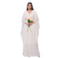 Robe trapèze à manches longues de style saoudien du Moyen-Orient