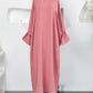 Spring And Summer New Headscarf Robe Two-piece Set