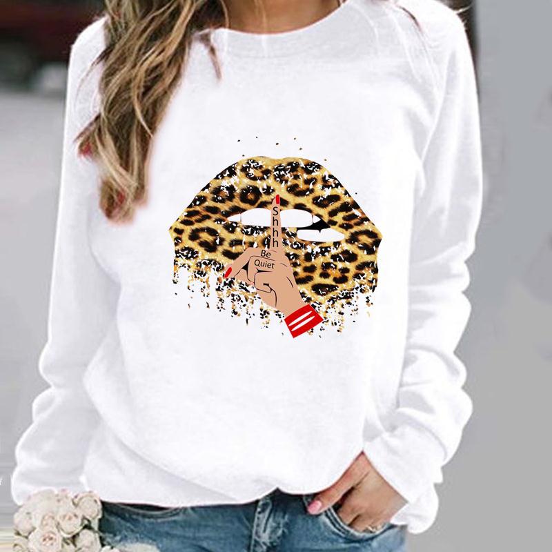 Pull col rond à motif imprimé XINGX
