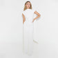Women's New Solid Color Round Neck Sleeveless Backless Lace Up Dress