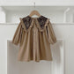 Long Sleeve Butt Wrap Clothes Romper Girl Dress