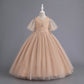 Wedding Dress Half Sleeve Princess Dress