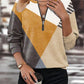 Autumn Winter Assorted Colors Loose Zip Long Sleeve V-neck Sweatshirt