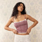 Multicolor Bow Lace Y2g Fashion Tops