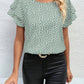 Spring And Summer New Fashion Print Top