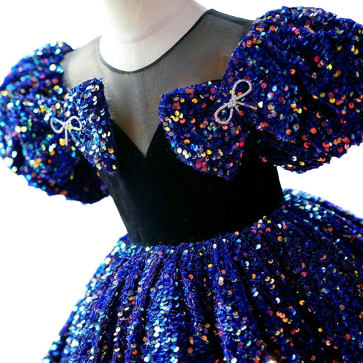 Children's Princess Dress Birthday Flower Girl Host Performance Costume
