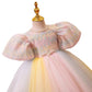 Robe pour enfant, robe de princesse, robe de demoiselle d'honneur, mariage, petite fille, jupon