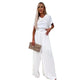 Fashion Jumpsuit Belt Solid Color Women's Clothing