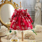 Nouvelle jupe princesse chinoise cheongsam pour enfants d'automne