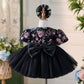Original Huayang Puff Sleeve Puffy Gauze Princess Dress