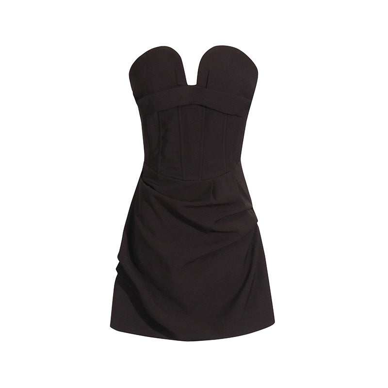 Trendy High Sense Of Design Temperament Skirt