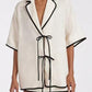 Women's Casual Short Skirt High Waist Simple Cotton Casual Pajamas Suit