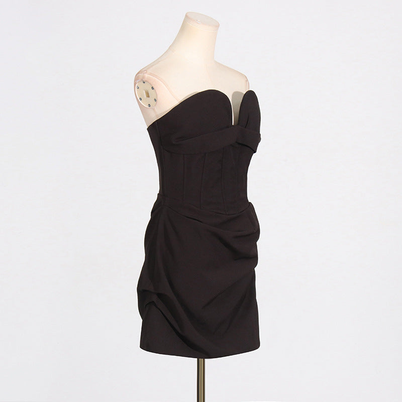 Trendy High Sense Of Design Temperament Skirt