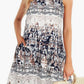 Women's Vest Dress Round Neck Sleeveless 3D Printing
