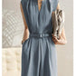 Elegant Pure Color Slimming Jumpsuit For Women