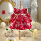Nouvelle jupe princesse chinoise cheongsam pour enfants d'automne