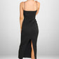 Sleeveless White Dress Women's Clothing