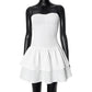 Women's Spring And Summer Texture Tube Top Dress