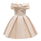 Children's Pink Summer Dress With Suspenders Fashionable Princess Dress Children's Full Dress