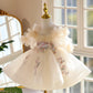 Robe de princesse d'anniversaire pour filles d'un an, robe de célébration de style occidental, défilé de piano, performance