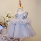 Robe de princesse pour petite fille en tulle style occidental