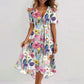 Loose Casual Women's Printed Dress