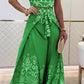 Ethnic Style Halter Top Wide Leg Pants Suit