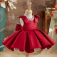 Girl Playing Piano Stunning Princess Western-style Satin Dress