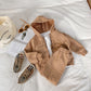 Children's Fried Street Autumn Boyish Look Sports Two-piece Set