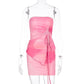 Breathable Cool Stylish And Sexy Skirt Set For Women