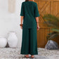 Loose Leisure Suit Solid Color Short-sleeved Trousers