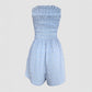 Fashion Solid Color Off-shoulder Women's Jumpsuit