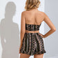 Women's Printed Tube Top Top Suit