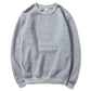 Sweat-shirt décontracté à col rond pour homme