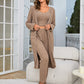 Half-velvet Pajama Three-piece Set Soft And Cozy Homewear