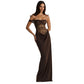 Solid Color Lace Tight Stitching Dress
