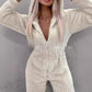 Plus Velvet Thickened Hooded Pajamas Jumpsuit