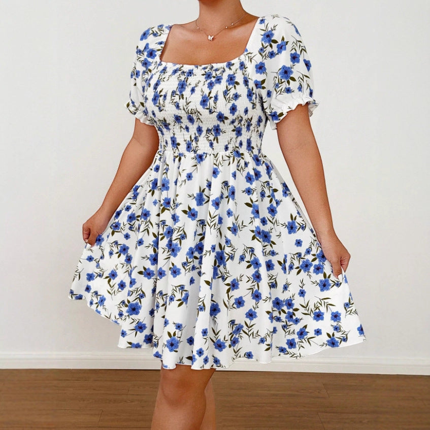 Lady French Style Summer Dress
