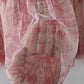 Ink Printing Skirt Elastic Waist Stitching Yarn