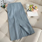 Slim Fit Fashionable Knitted Base Sweater Dress Two-piece Suit