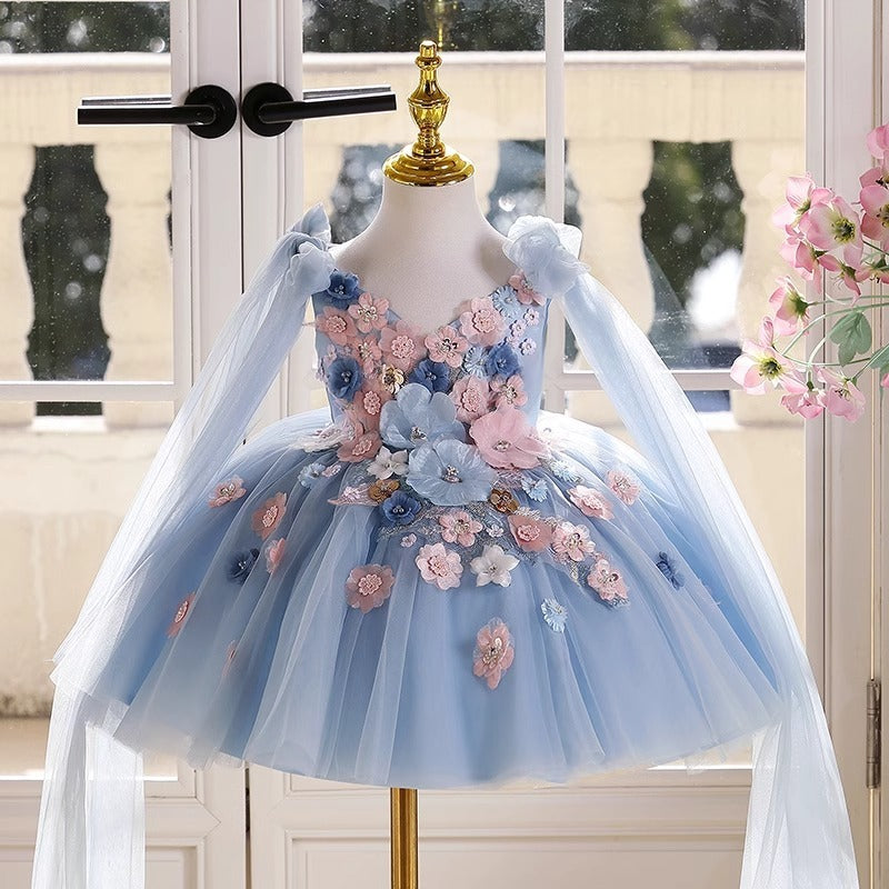 Girl Host Piano Performance FARCENT Princess Dress