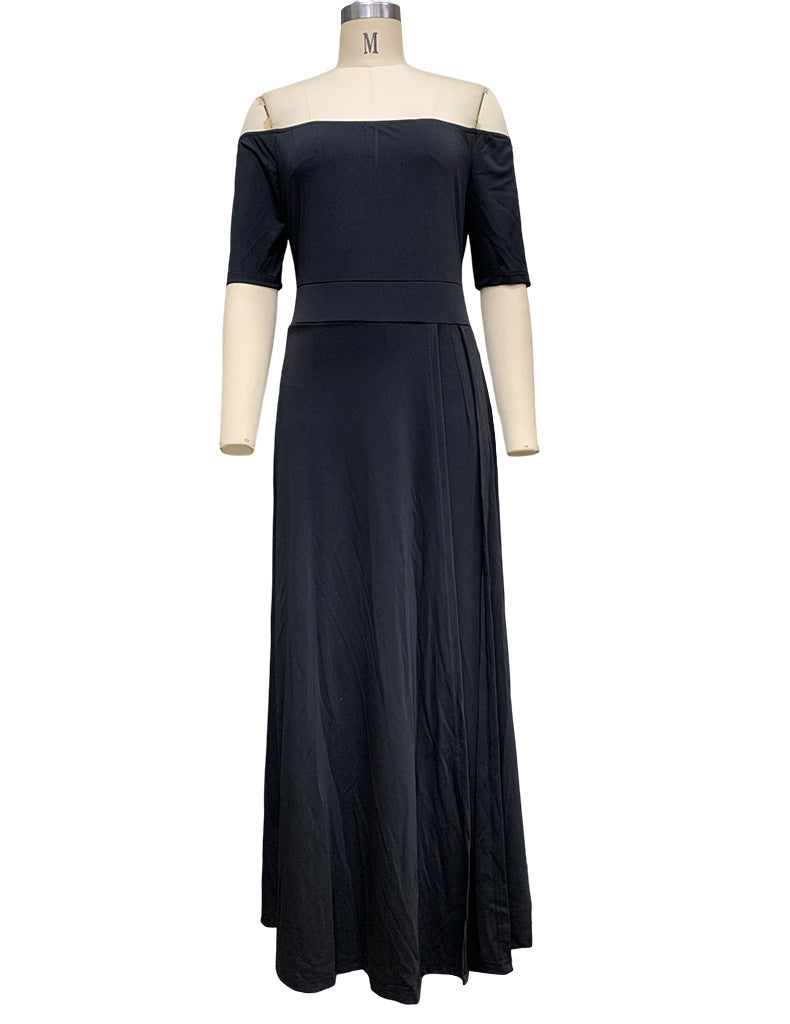 Combinaison noire élégante et tendance pour femme