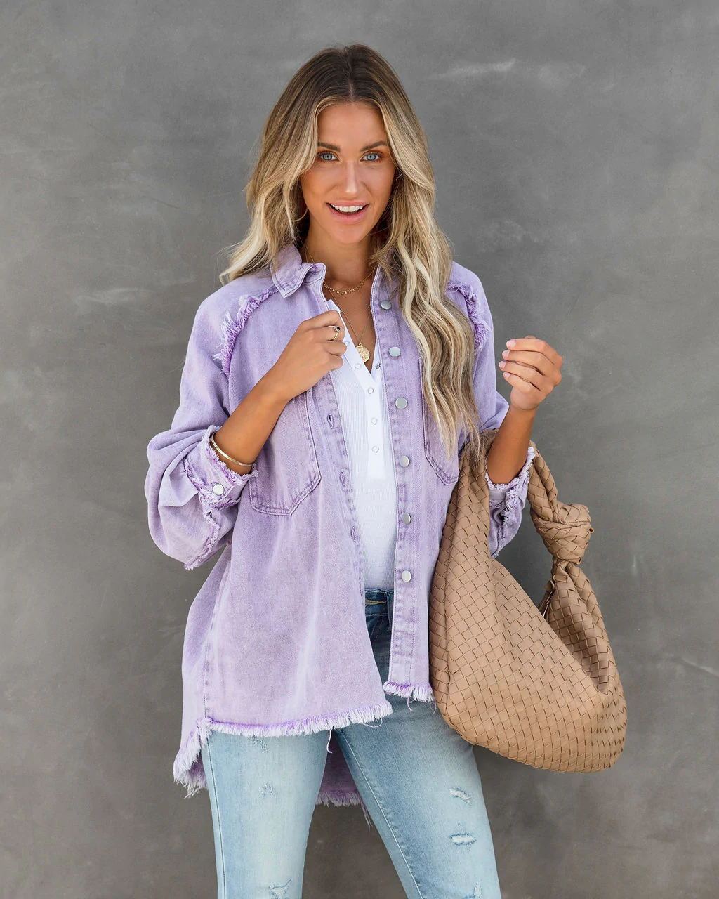 New Tassel Single Breasted Denim Jacket Women