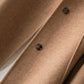 Double Faced Cashmere Womens Mid Length Loose Wool Coat